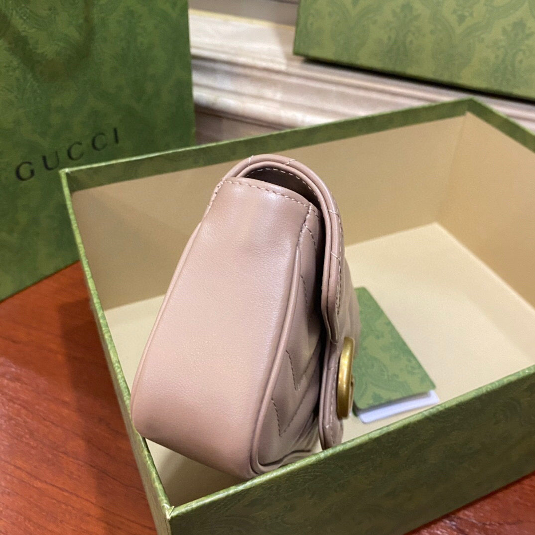 BOLSA MARMONT MINI MARROM - 16.5 CM