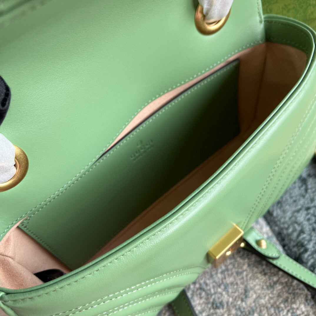 BOLSA MARMONT VERDE - 22 CM
