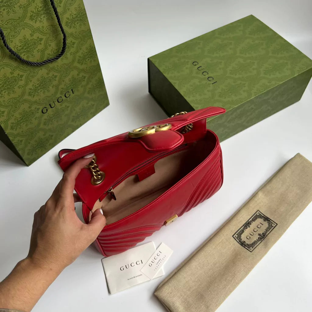 BOLSA MARMONT VERMELHA - 26 CM