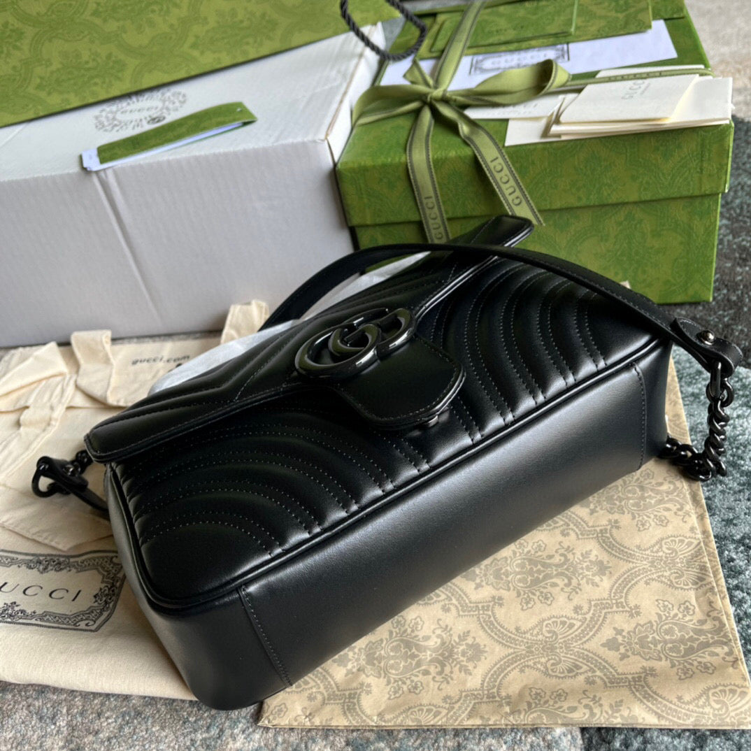 BOLSA MARMONT BLACK FULL - 26 CM