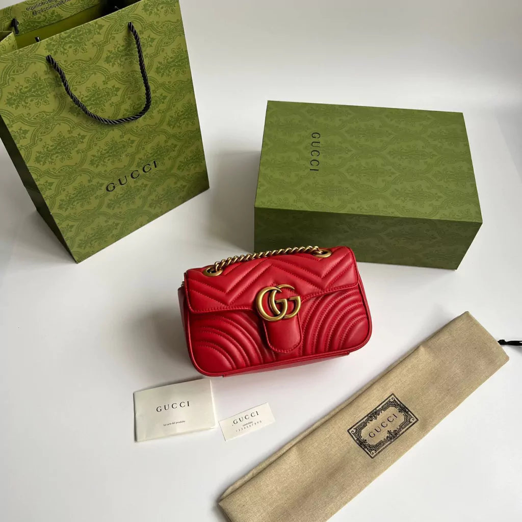 BOLSA MARMONT VERMELHA - 22 CM