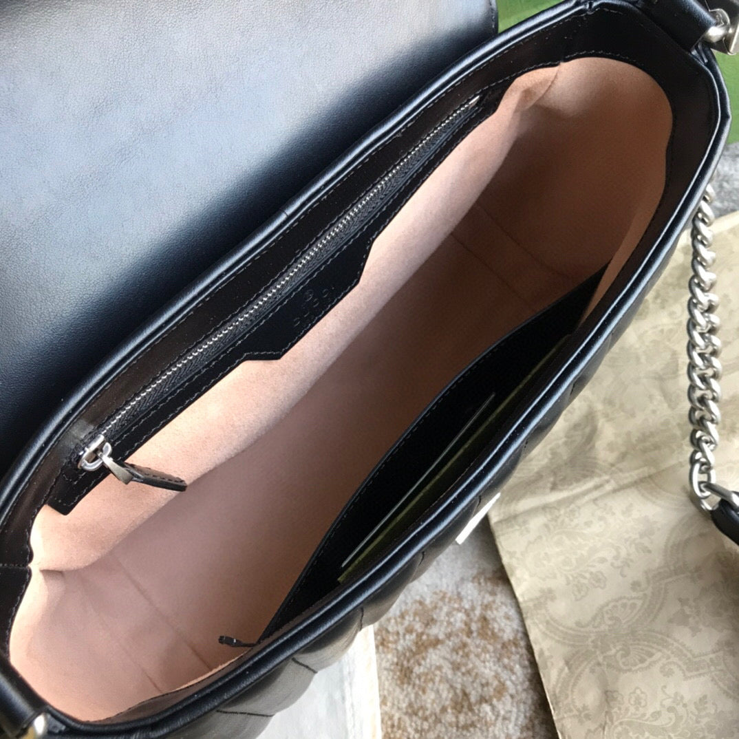 BOLSA MARMONT PRETA - 27 CM