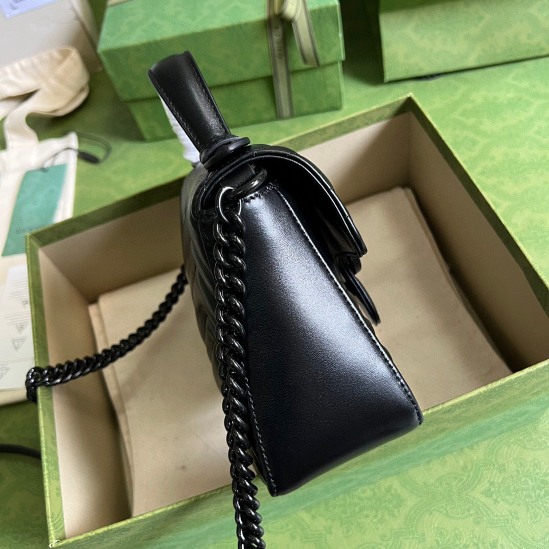 BOLSA MARMONT PRETA - 24 CM