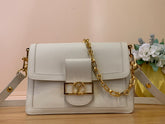 BOLSA DAUPHINE BRANCA - 25 CM