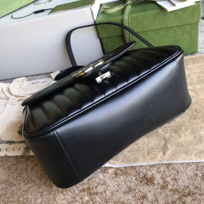 BOLSA MARMONT PRETA - 27 CM