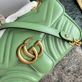 BOLSA MARMONT VERDE - 22 CM