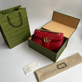 BOLSA MARMONT VERMELHA - 26 CM