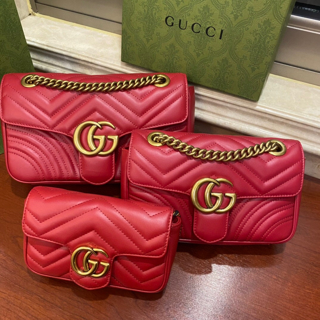 BOLSA MARMONT MINI VERMELHA - 16.5 CM