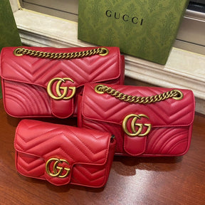 BOLSA MARMONT MINI VERMELHA - 16.5 CM