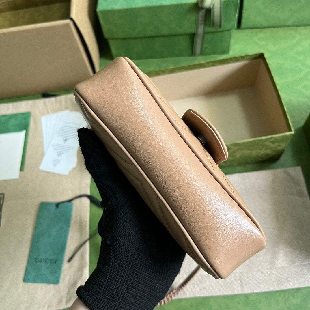 BOLSA MARMONT MINI MARROM FULL - 16.5 CM