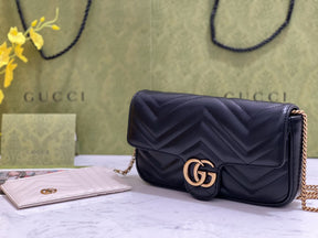 BOLSA MARMONT PORTA CARTÃO PRETA - 21 CM