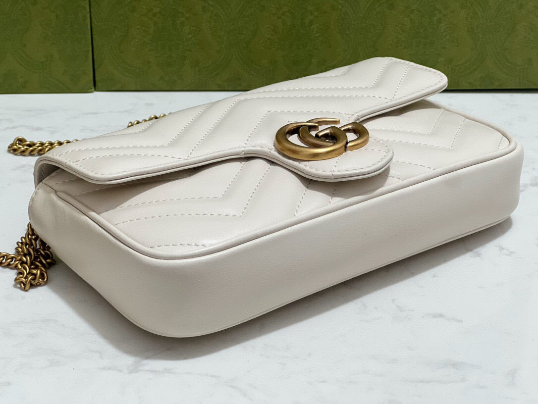 BOLSA MARMONT PORTA CARTÃO BRANCA - 21 CM