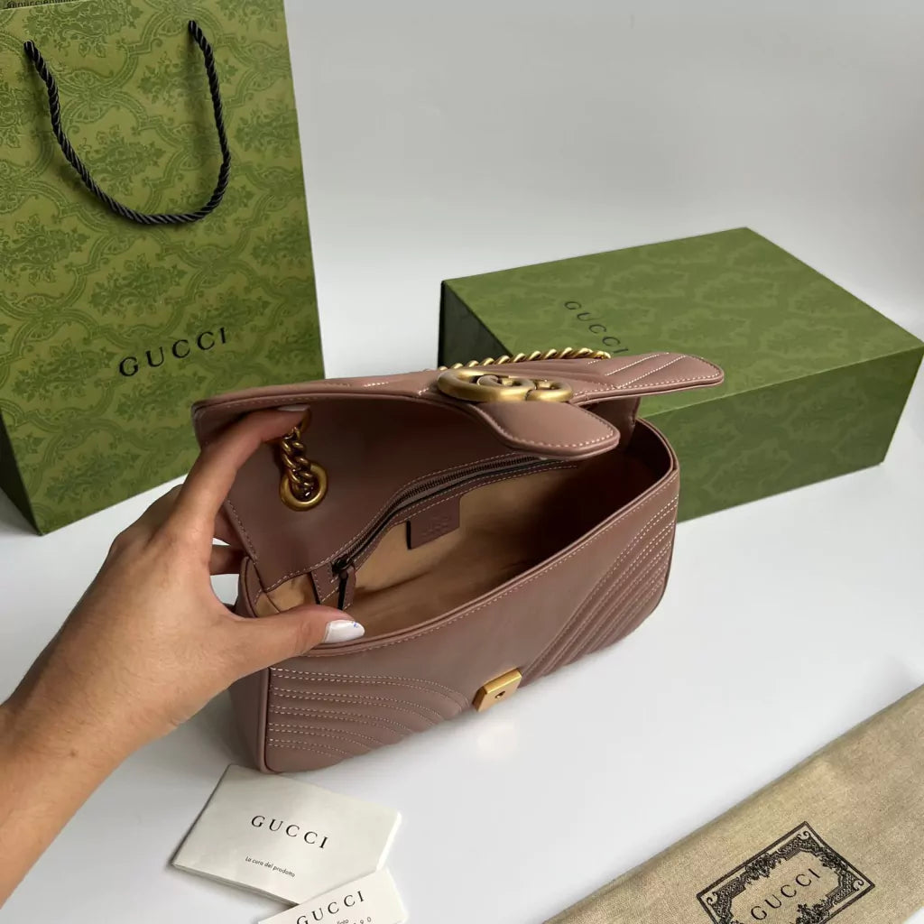 BOLSA MARMONT MARROM - 26 CM
