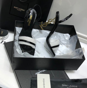 SANDÁLIA YSL DOURADO - 11 Cm
