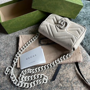 BOLSA MARMONT MINI FULL WHITE - 16.5 CM
