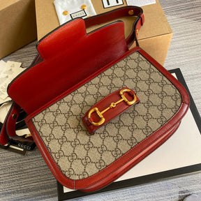 BOLSA HORSEBIT VERMELHA - 25 CM