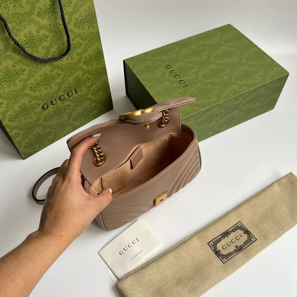 BOLSA MARMONT MARROM - 22 CM