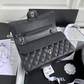 BOLSA CHANEL CAVIAR - PRATA